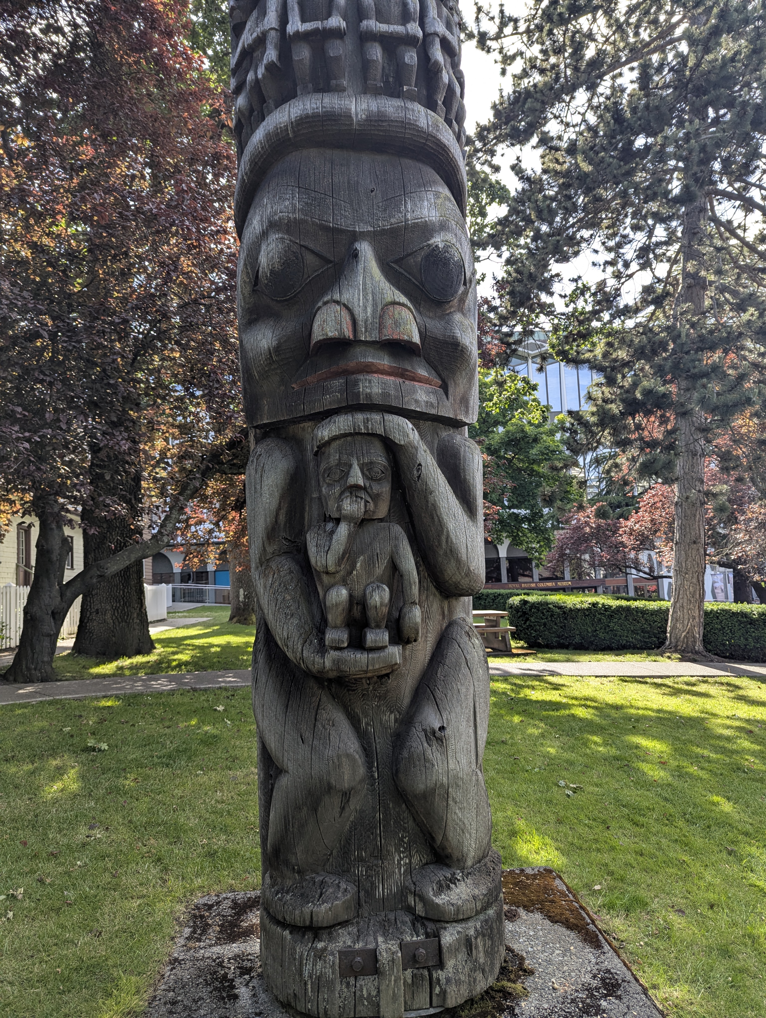 Birthday Trip to Canada, Thunderbird Park, Victoria, Vancouver Island